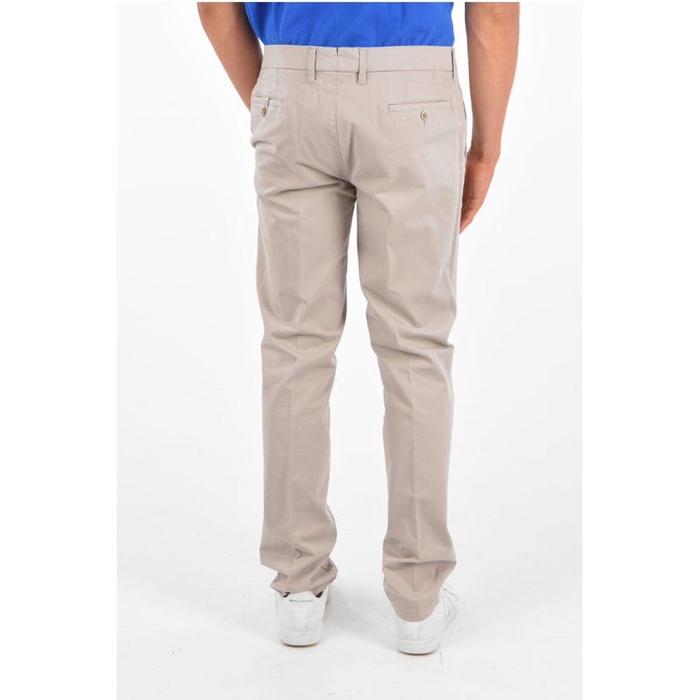 Corneliani ID Mid-rise waist chinos