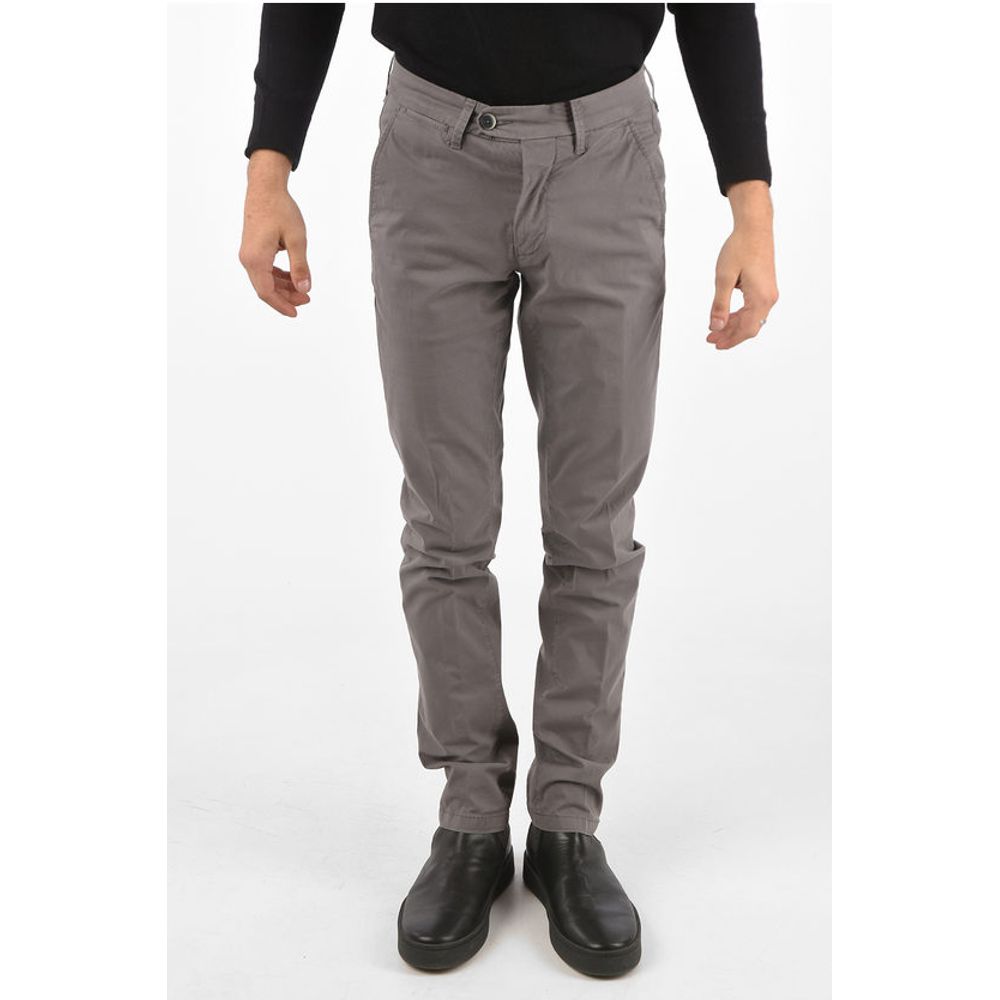Corneliani ID Mid-rise waist chinos