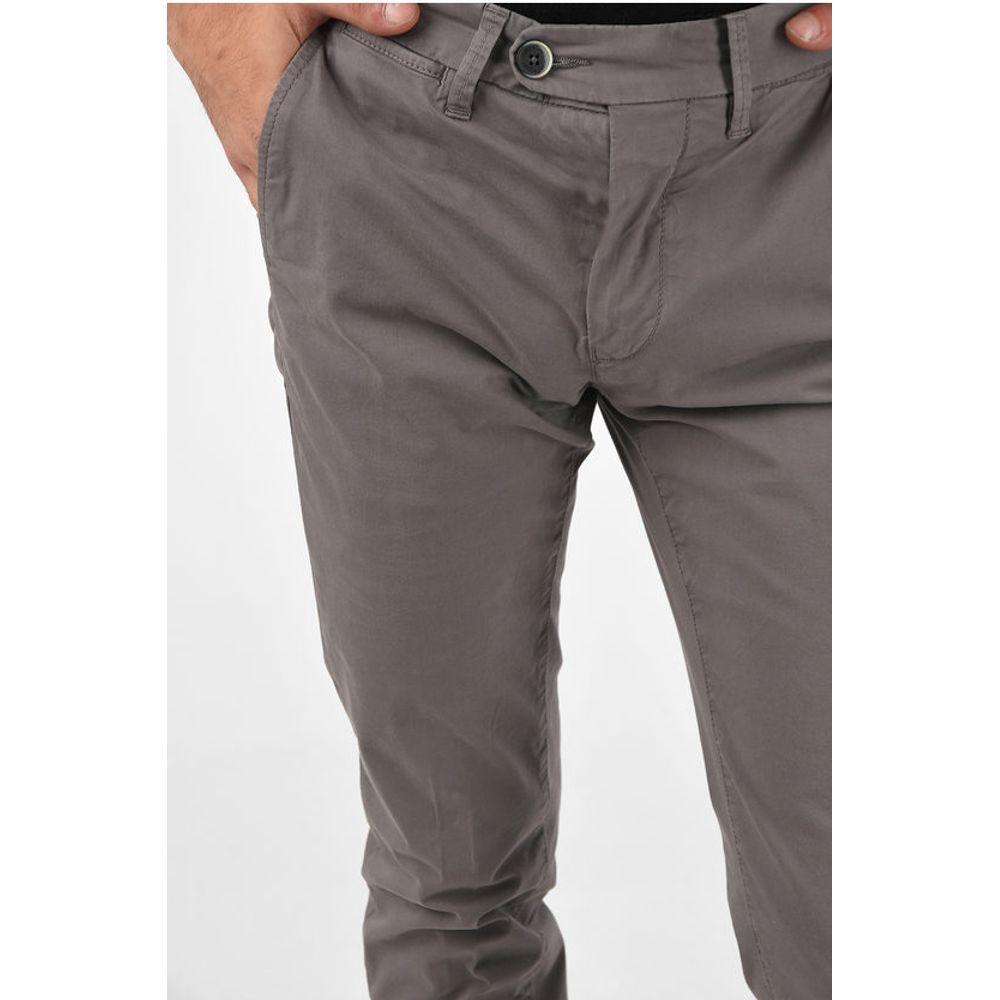Corneliani ID Mid-rise waist chinos