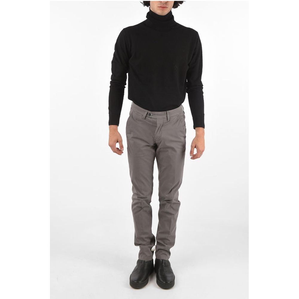 Corneliani ID Mid-rise waist chinos