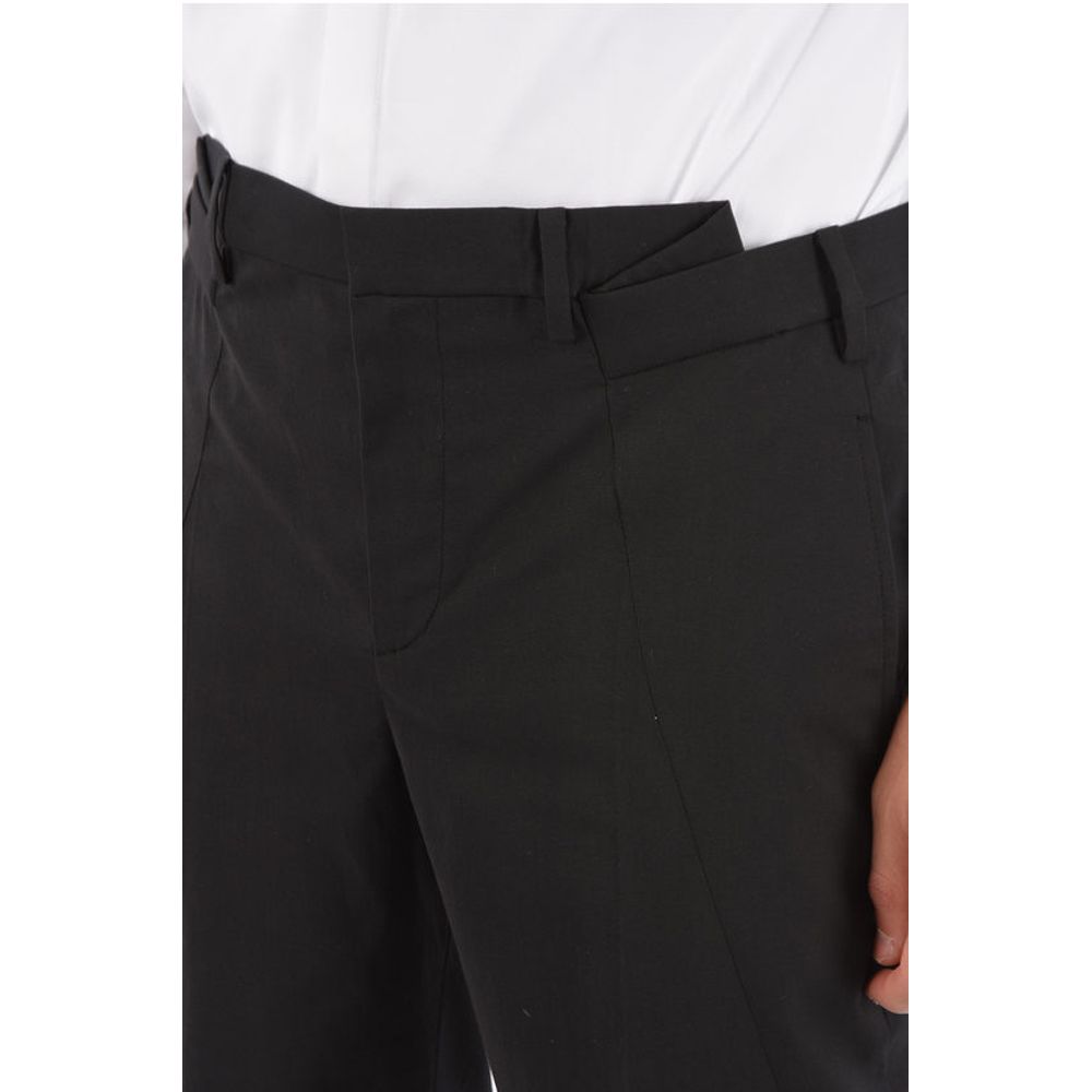 Neil Barrett Regular Rise Slim Fit Cropped Pants