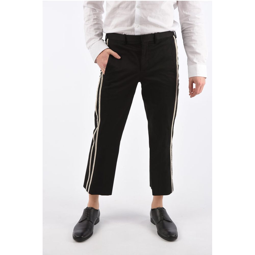 Neil Barrett Slim Fit Cropped Pants