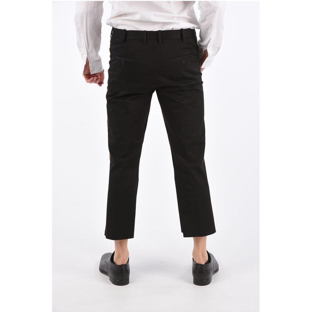 Neil Barrett Slim Fit Cropped Pants