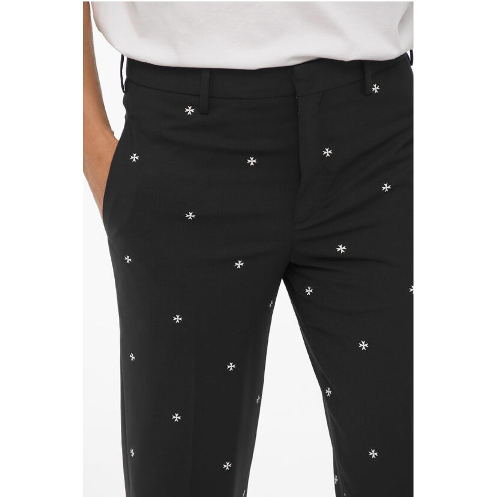 Neil Barrett Regular Waist Slim Fit Pants