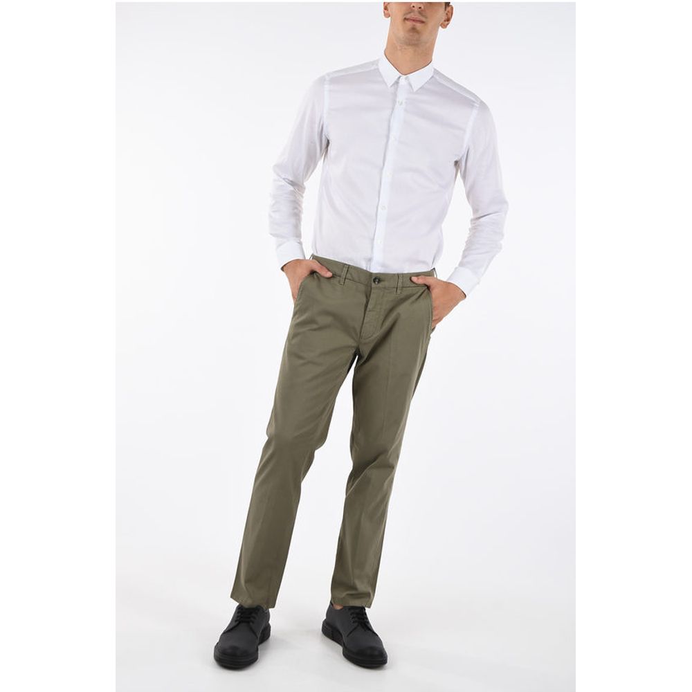 Corneliani ID Stretchy Cotton CORINTO Chino Pants