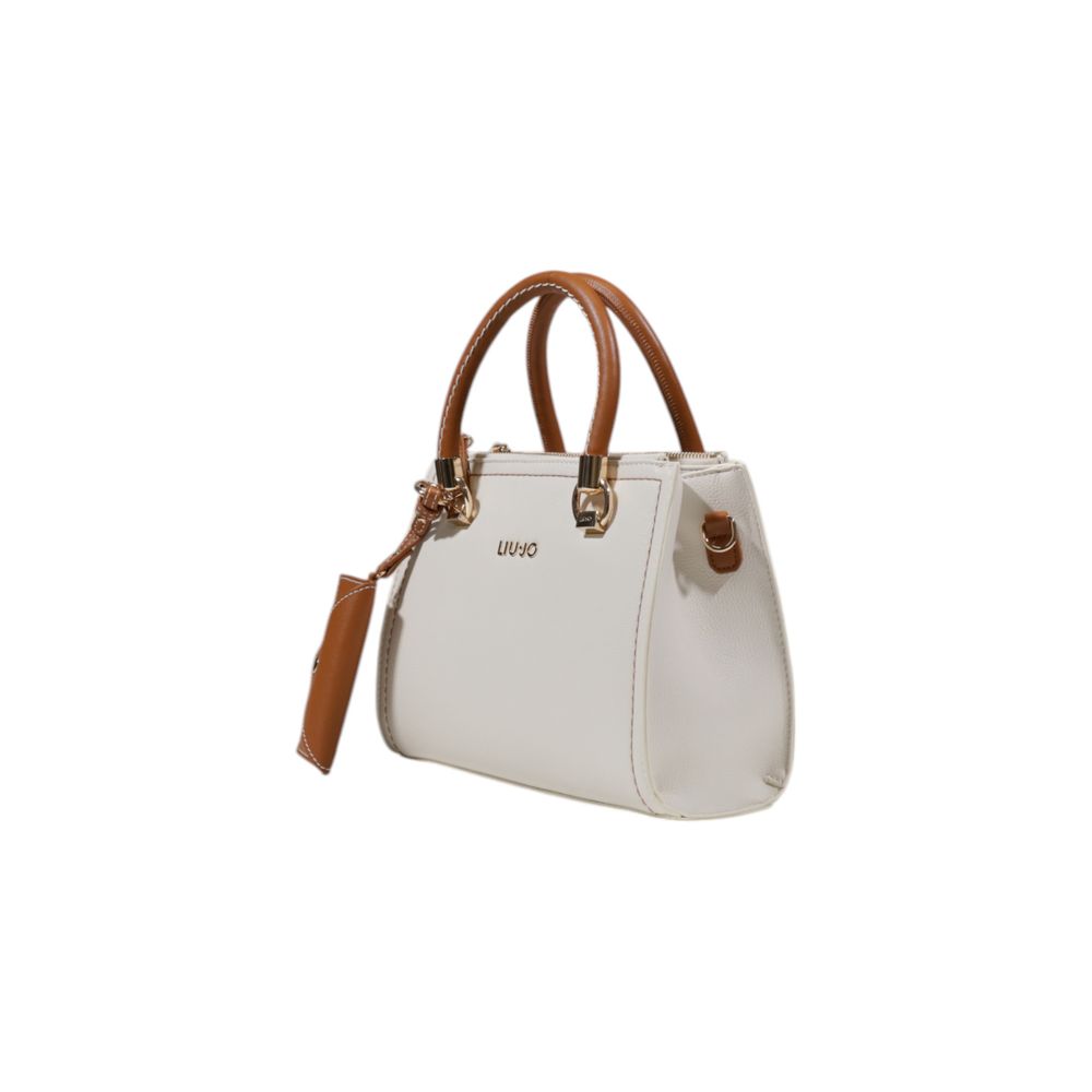 Liu Jo Cream Polyethylene Handbag