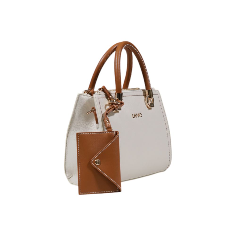 Liu Jo Cream Polyethylene Handbag
