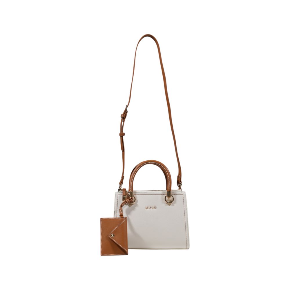Liu Jo Cream Polyethylene Handbag