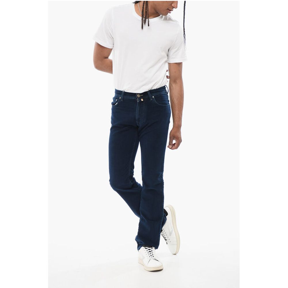 Corneliani ID Velour 5-Pocketed Pants