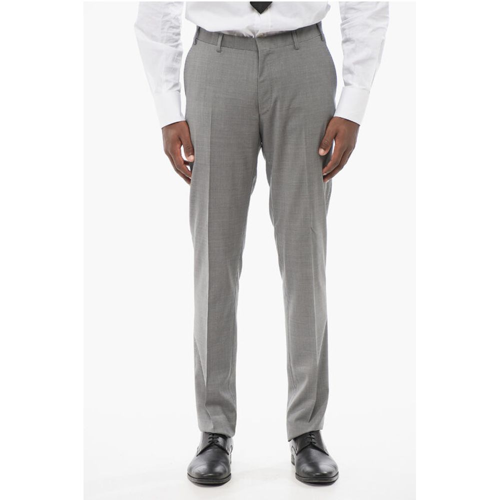 Corneliani CC COLLECTION Half-lined REFINED Stretch Wool Suit
