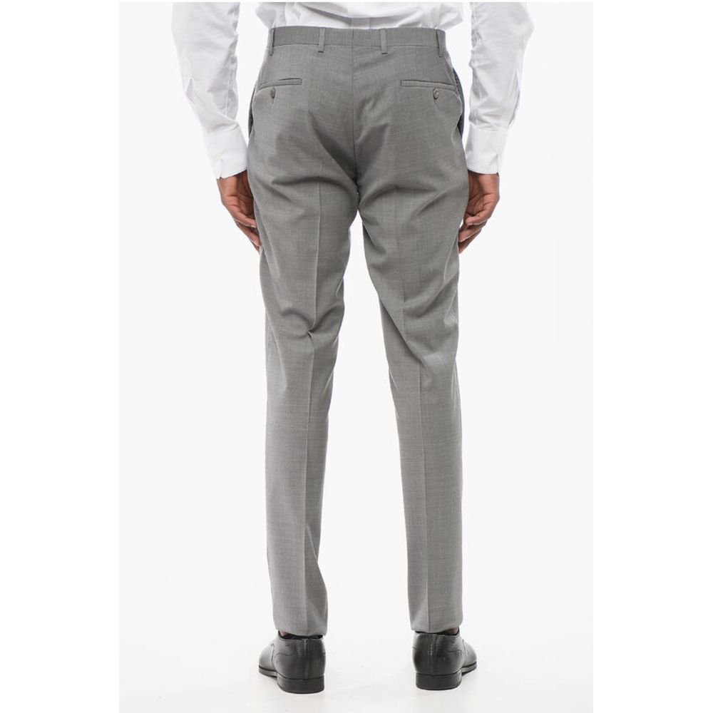 Corneliani CC COLLECTION Half-lined REFINED Stretch Wool Suit