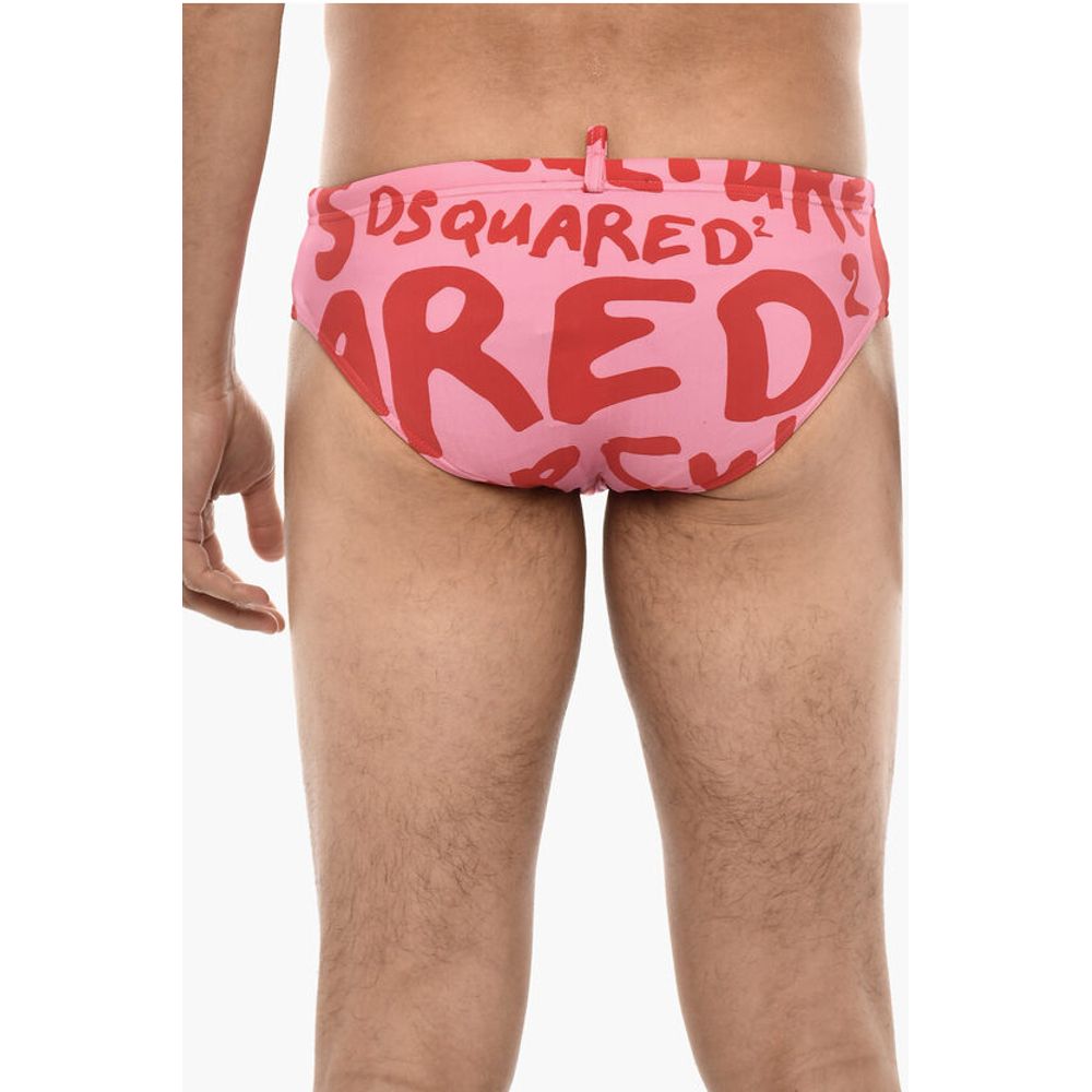 Dsquared² Printed Slip Swimsuit
