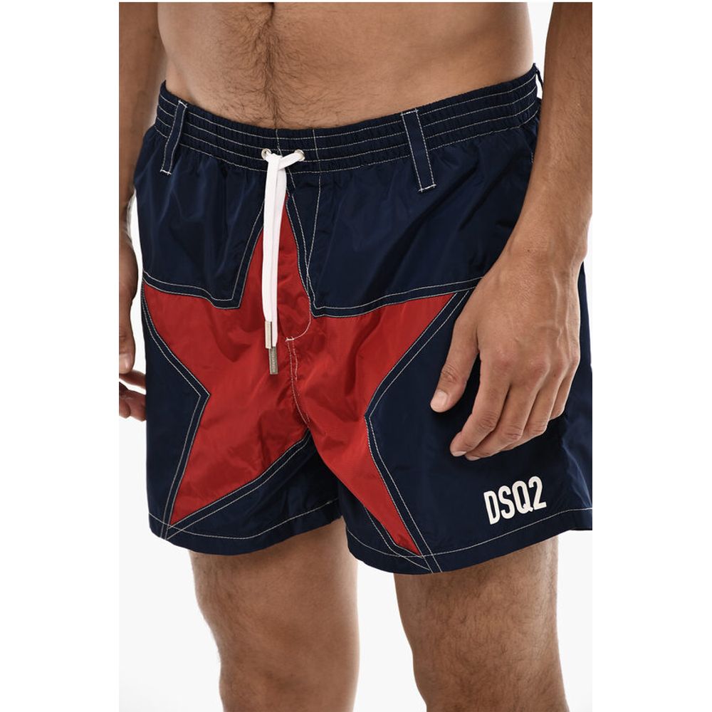 Dsquared² Color Block STAR Swim Shorts