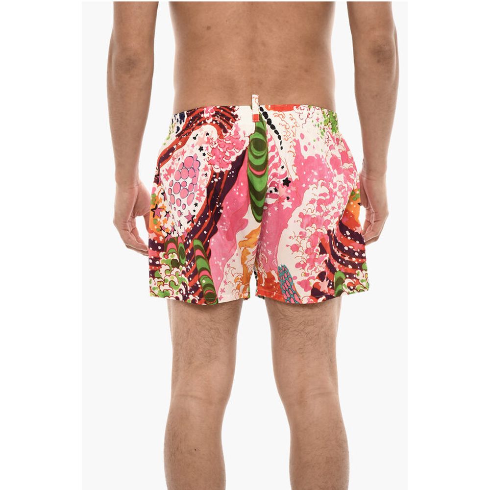 Dsquared² Allover Printed Swim Shorts