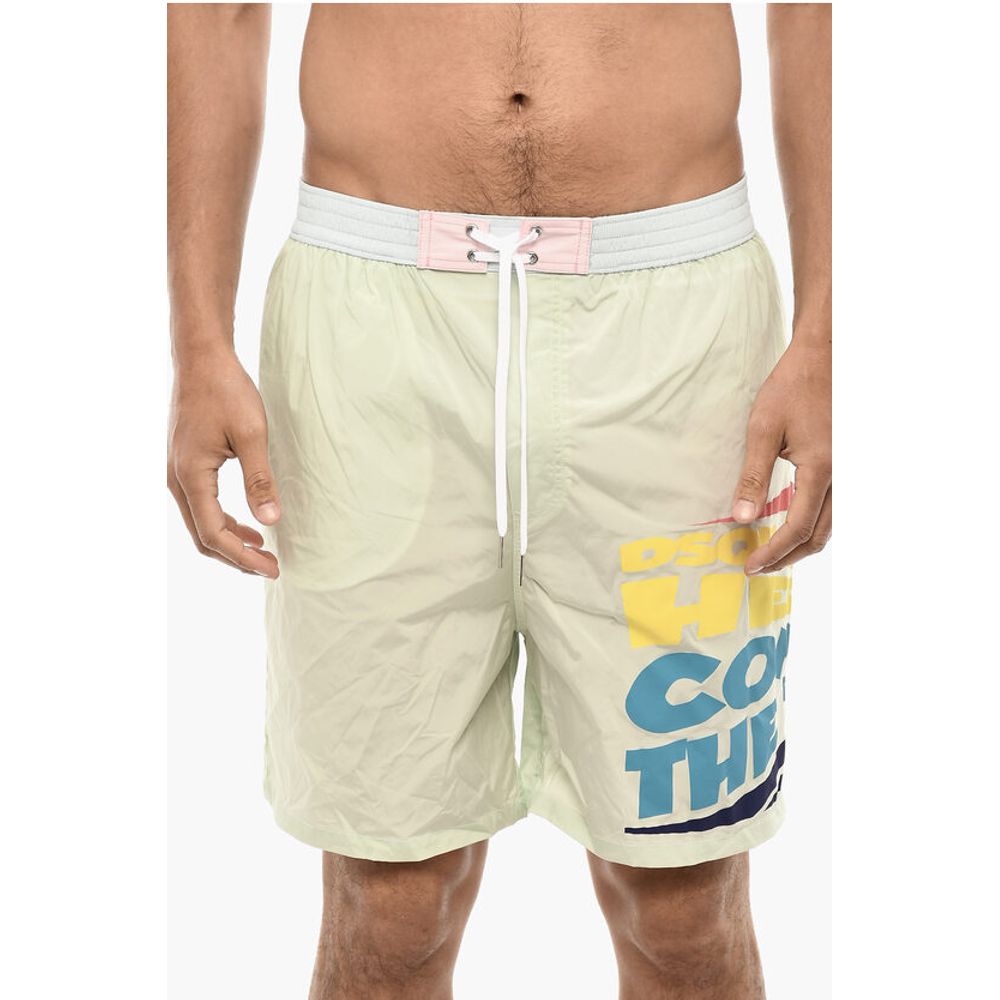 Dsquared² Printed SUN Swim Shorts