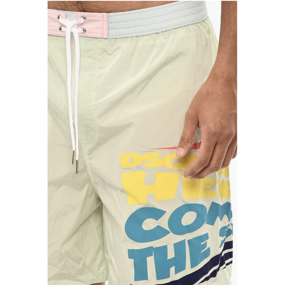 Dsquared² Printed SUN Swim Shorts