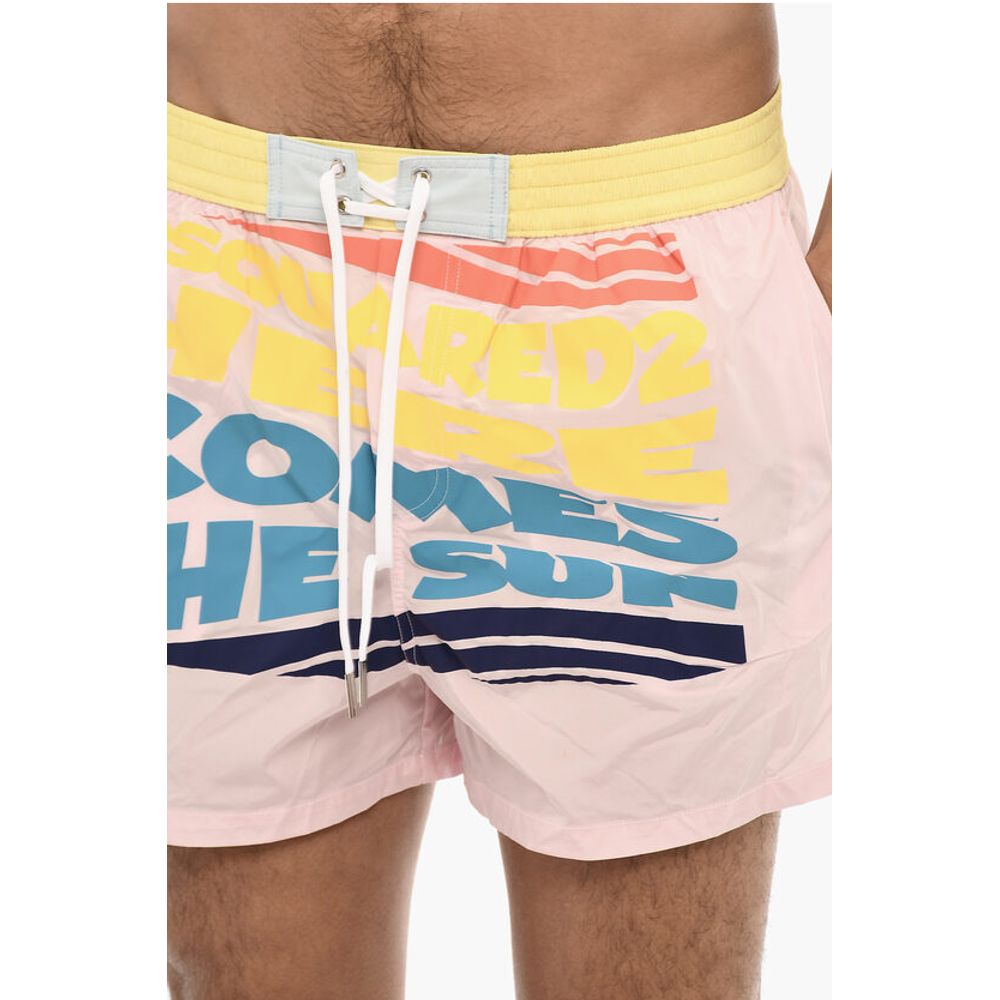 Dsquared² Printed SUN Swim Shorts