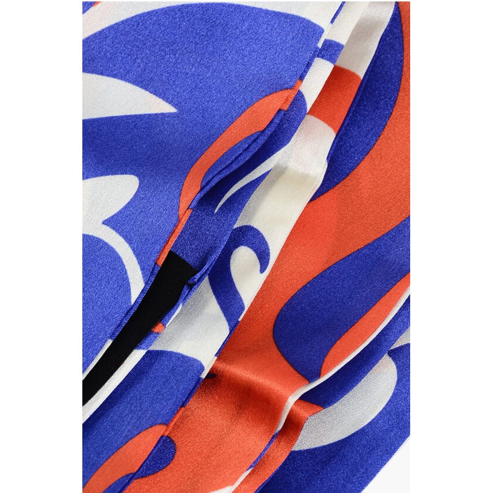 Dsquared² Patterned Silk Slim Foulard