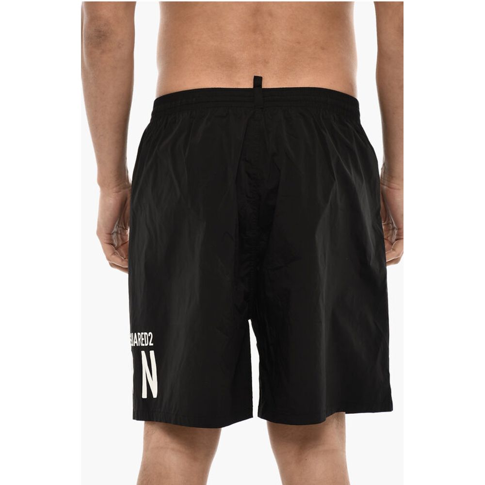 Dsquared² Logo Print ICON Swim Shorts