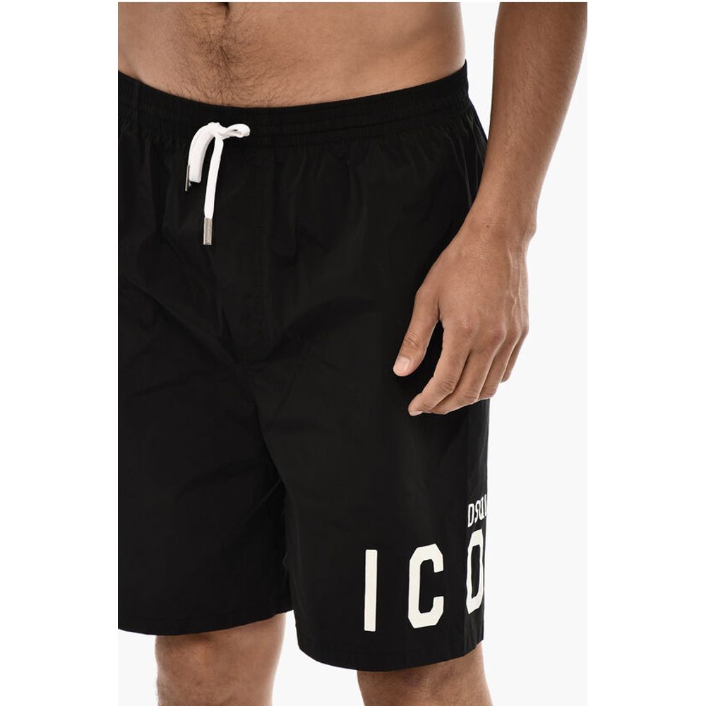 Dsquared² Logo Print ICON Swim Shorts