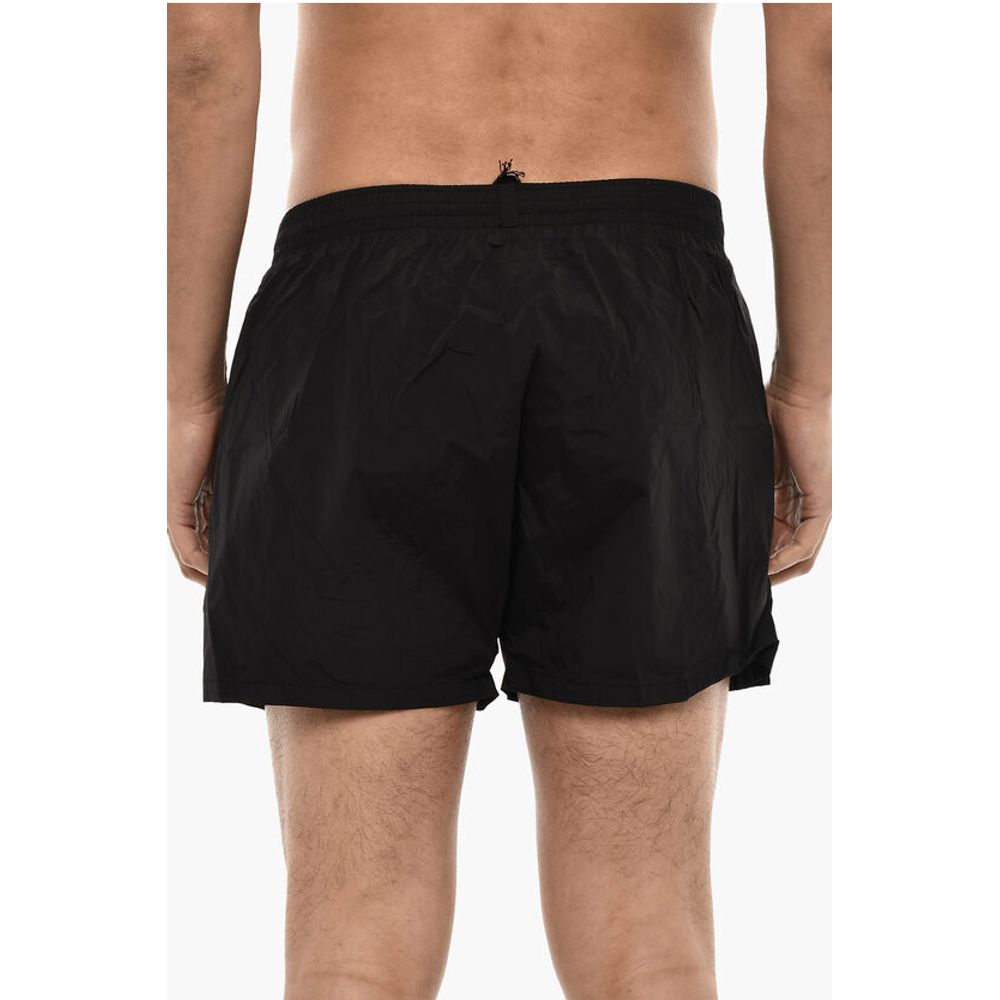 Dsquared² Printed PACMAN Swimshorts With Dawstrings