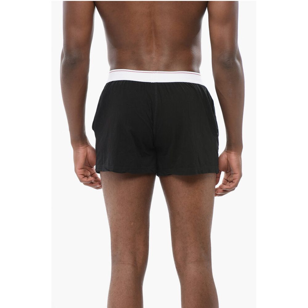 Dsquared² Stretch Cotton Boxer with Patch Detail