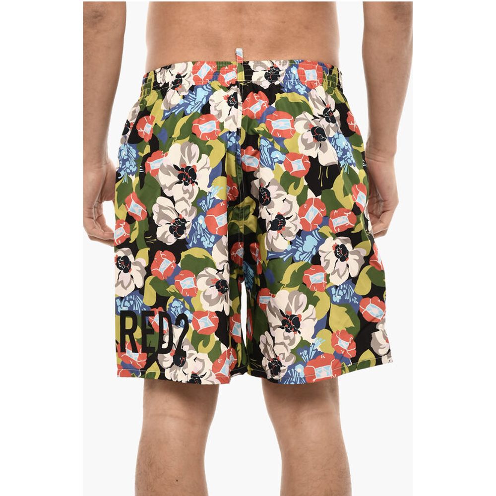 Dsquared² Floral Print Swim Shorts