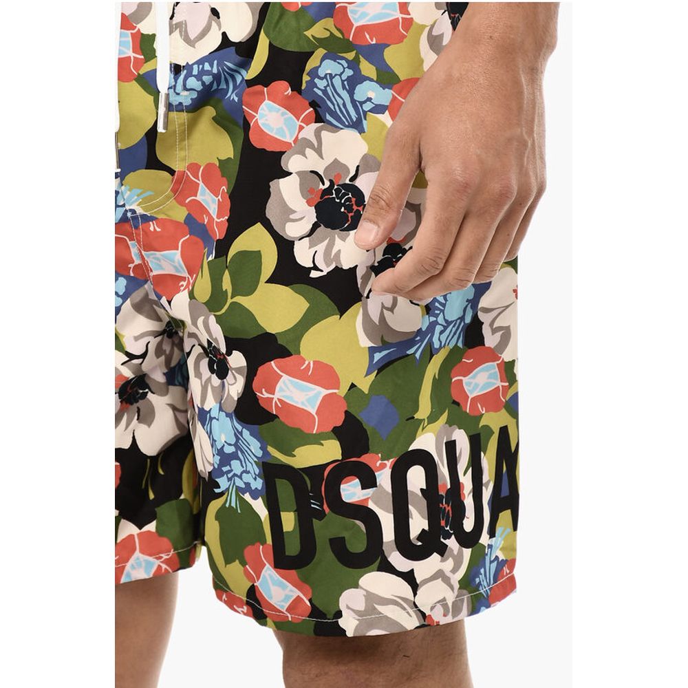 Dsquared² Floral Print Swim Shorts