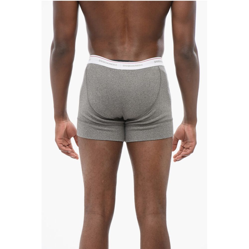 Dsquared² Ribbed Cotton Blend Boxer