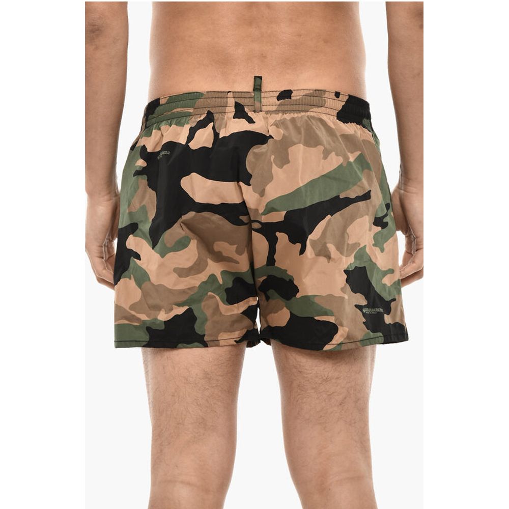 Dsquared² Camo Motif Swim Shorts