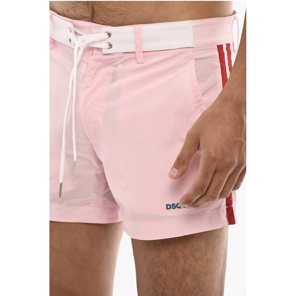 Dsquared² Swim Shorts With Contrasting SIde Bands