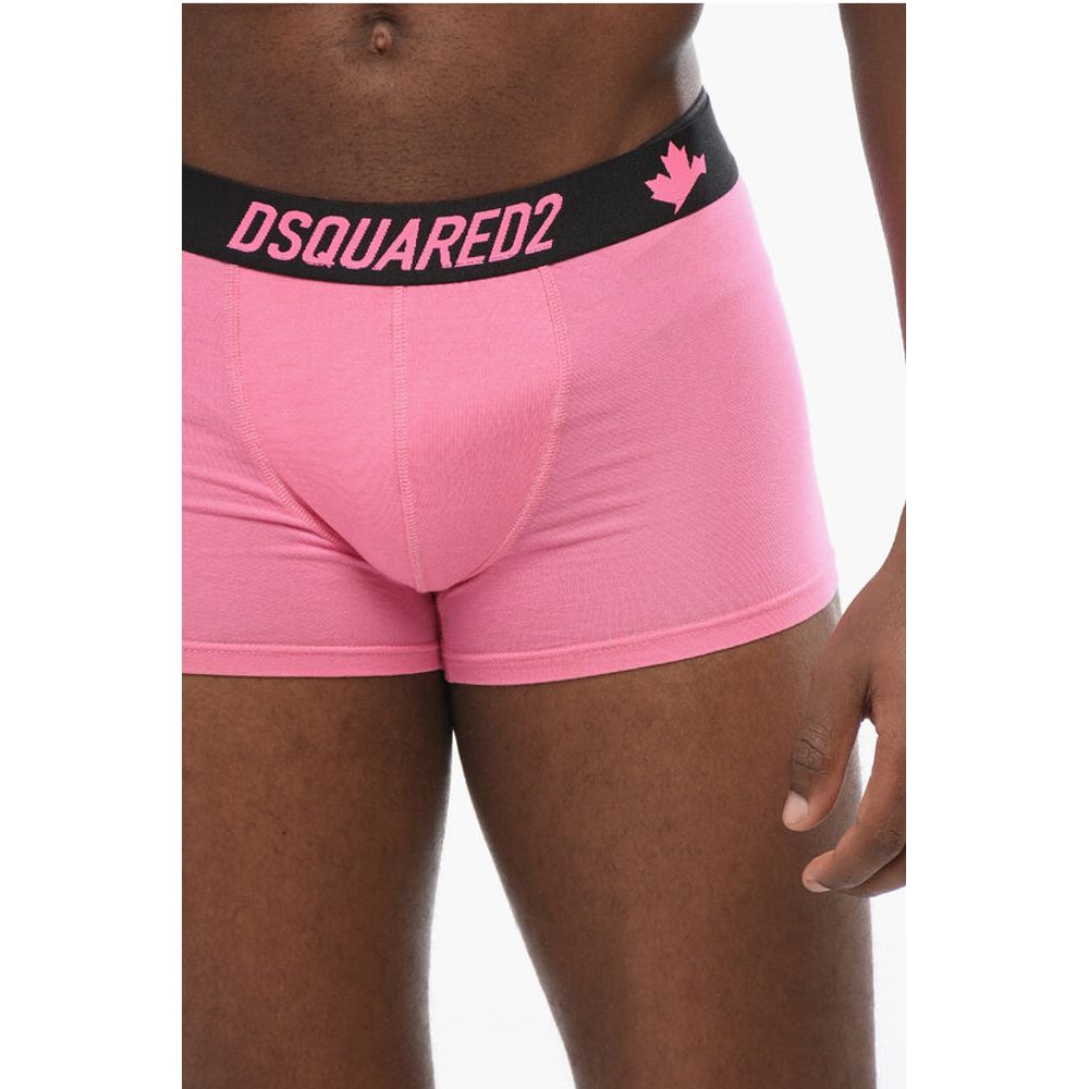 Dsquared² Modal Blend Boxer with Logoed Waistband