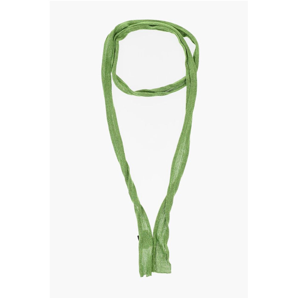 Dsquared² Solid Color Lurex Slim Foulard