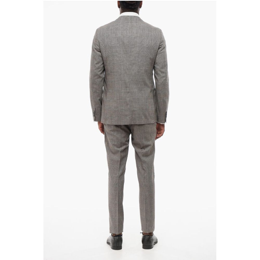 Corneliani CC Collection Herringbone Motif RETAILORED with Flap Pockets