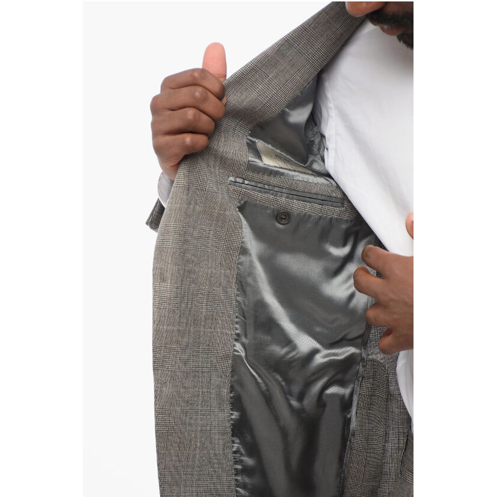 Corneliani CC Collection Herringbone Motif RETAILORED with Flap Pockets