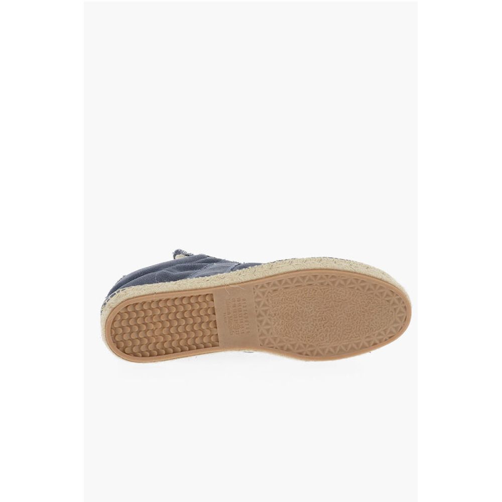 Maison Margiela MM22 Canvas Low Top Sneakers with Juta Detail