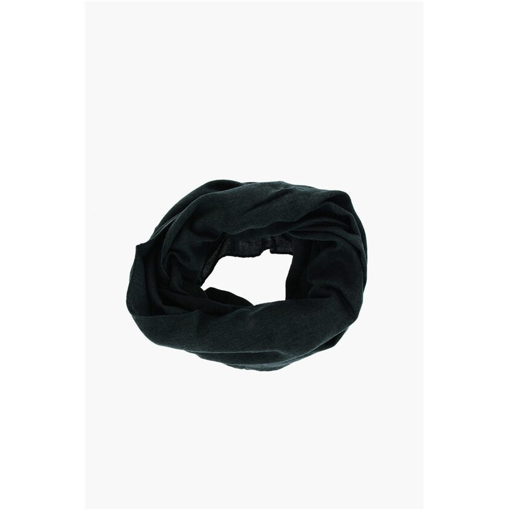 Corneliani Solid Color Virgin Wool and Silk Scarf