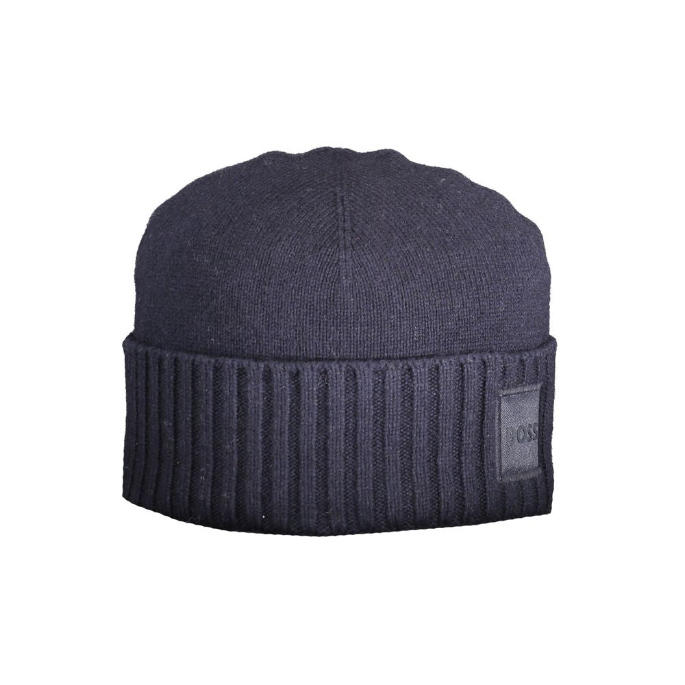 Hugo Boss Blue Cotton Men Cap