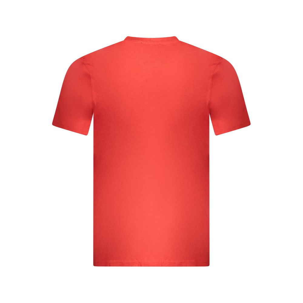 Cavalli Class Red Cotton T-Shirt