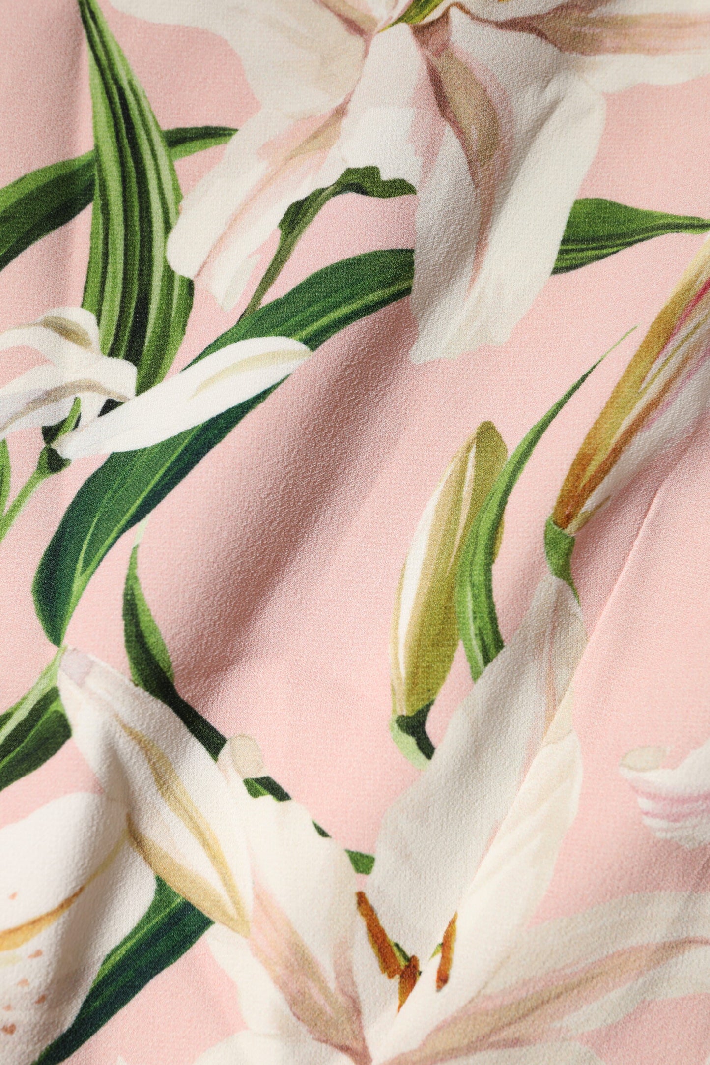 Dolce & Gabbana Pink Floral Print Sleeveless Tank Blouse Top