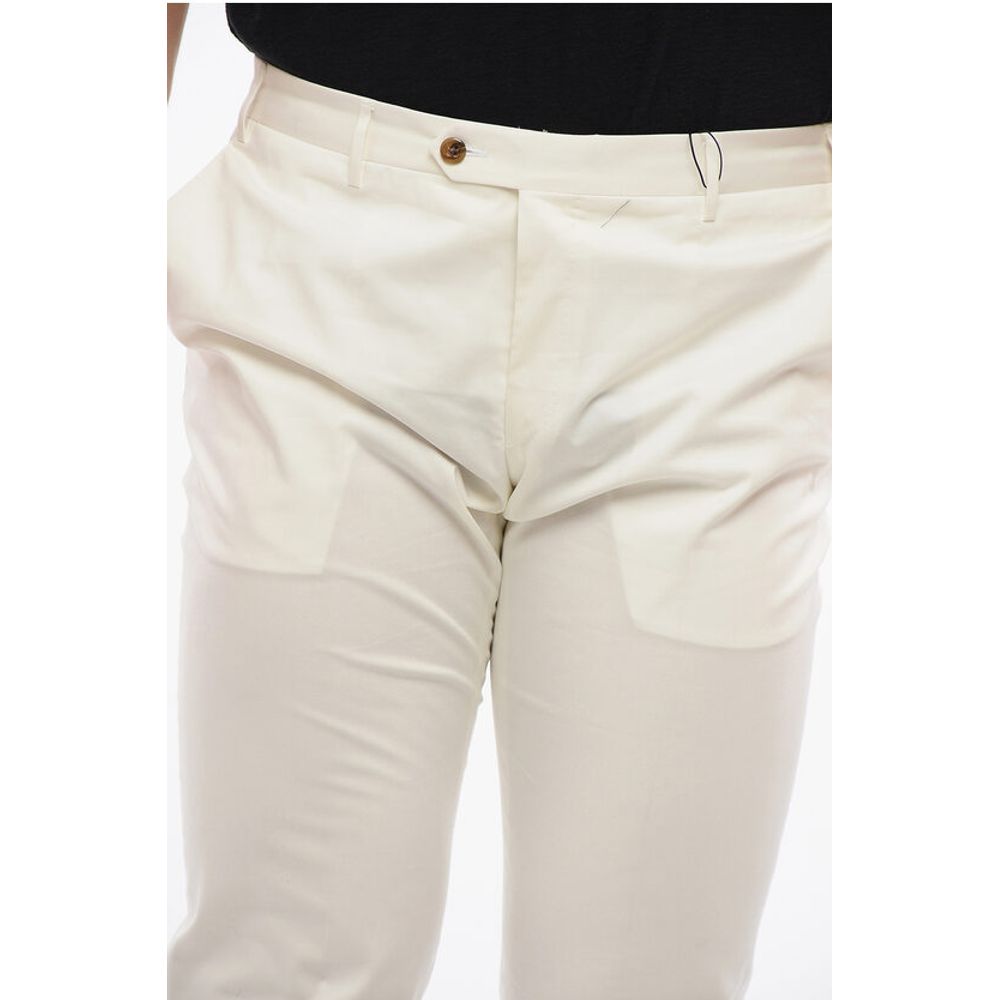 Corneliani Cotton Pants with Cuffs