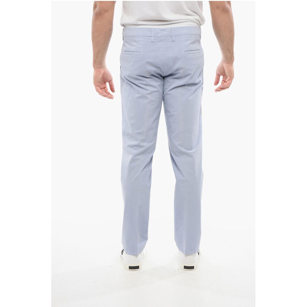 Corneliani Cotton Chinos Pants with Four Pockets