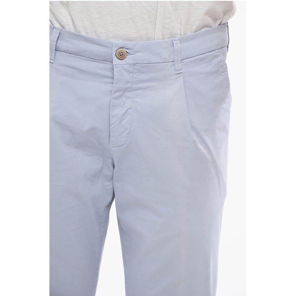 Corneliani Cotton Chinos Pants with Four Pockets