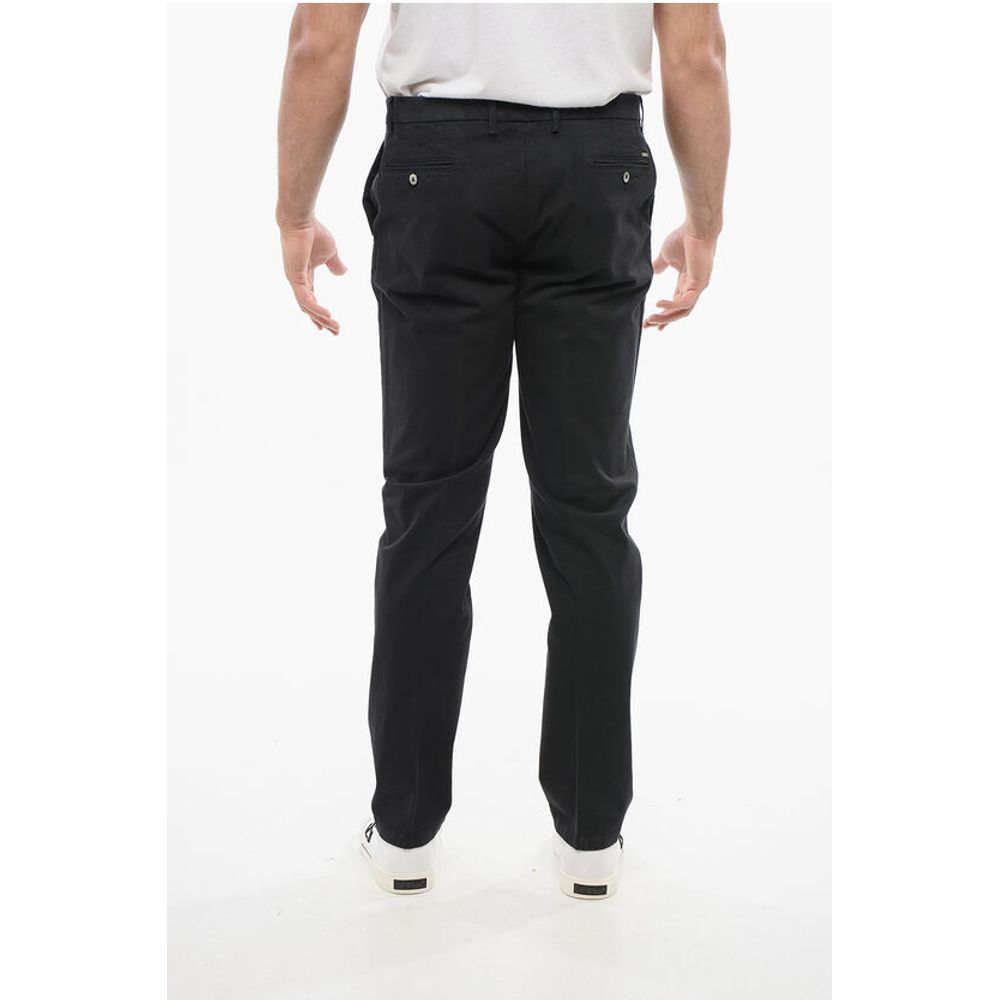 Corneliani Stretch Cotton Regular Fit Chinos Pants
