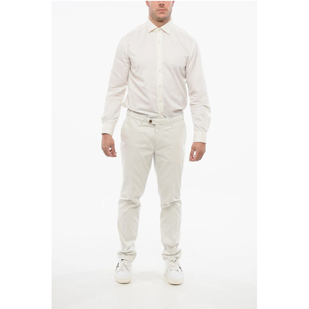 Corneliani ID Stretch Cotton Chinos Pants
