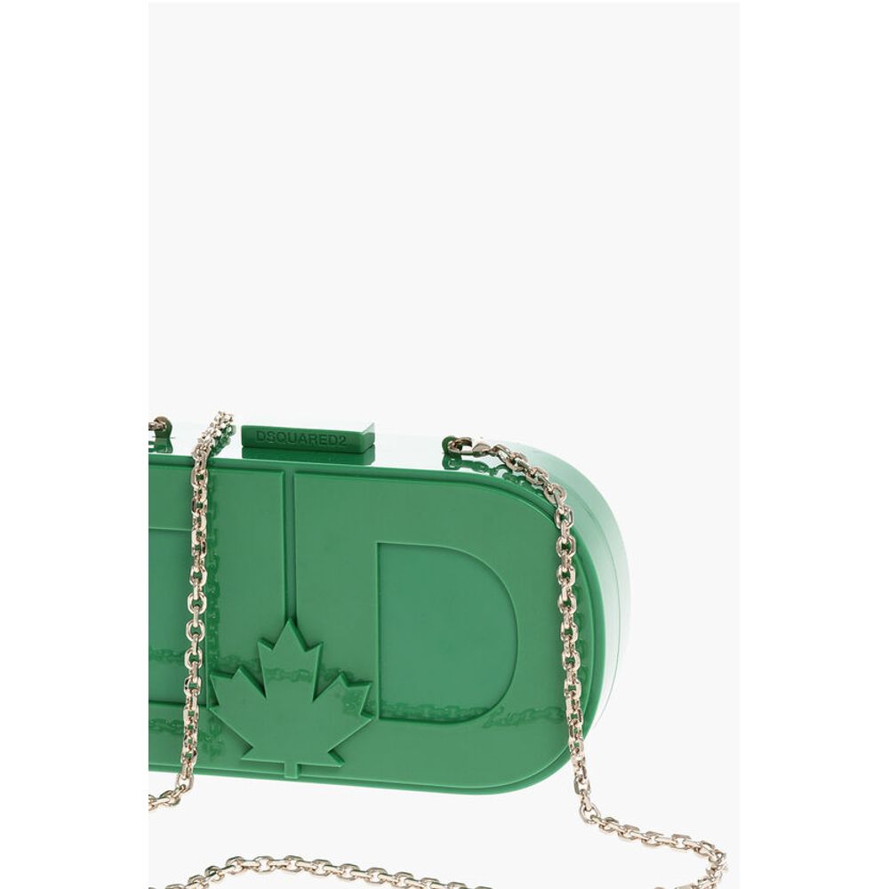 Dsquared² Rigid DEAN & DAN Clutch with Shoulder Chain