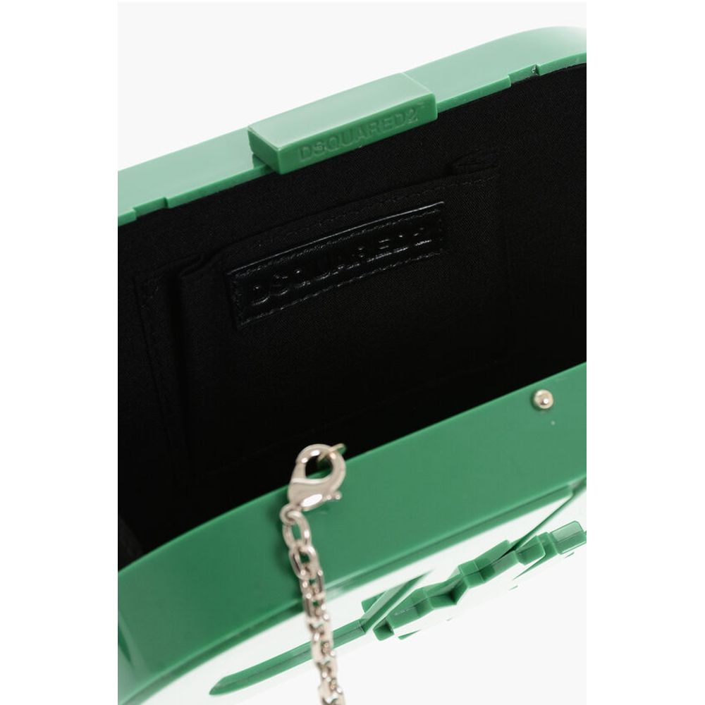 Dsquared² Rigid DEAN & DAN Clutch with Shoulder Chain