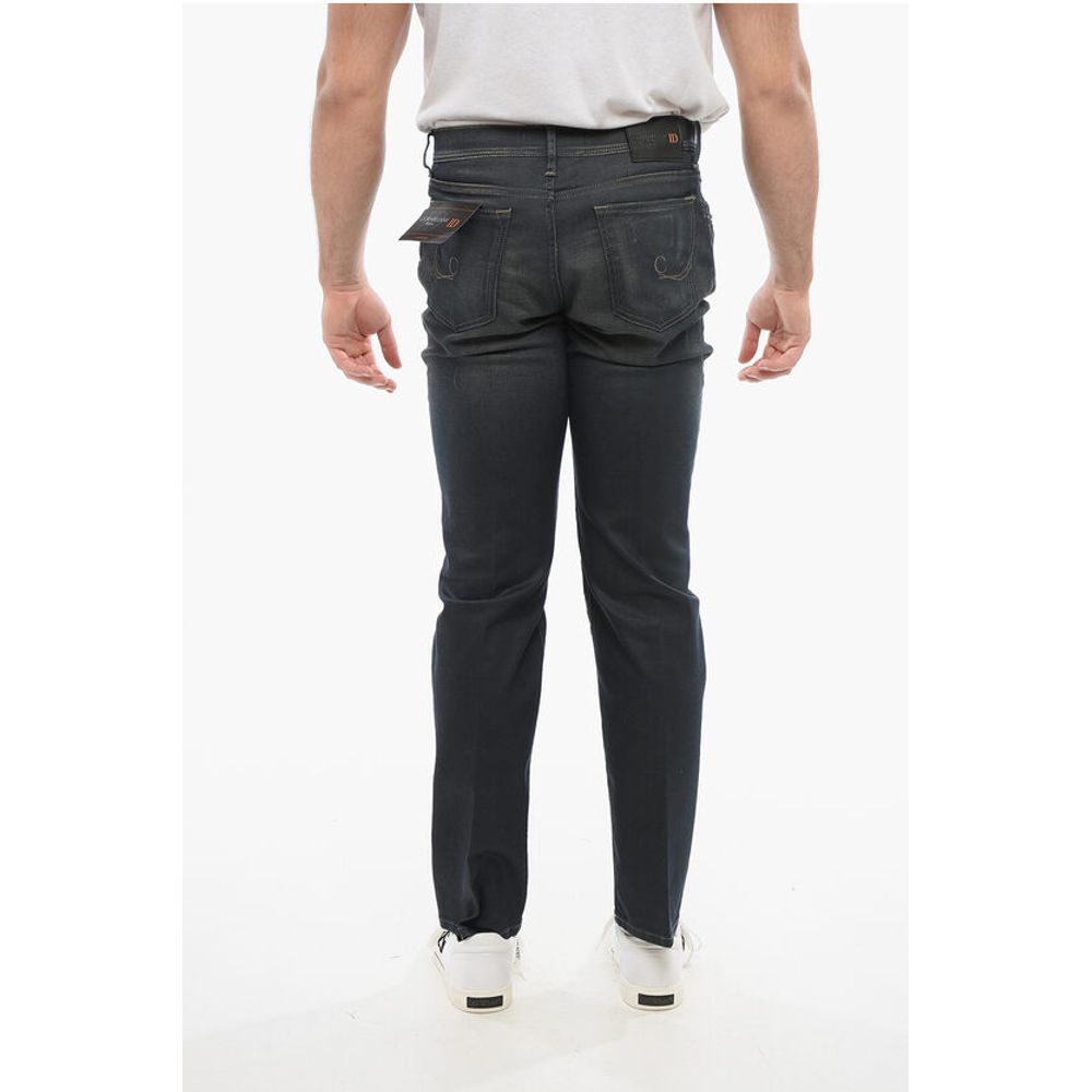 Corneliani ID Stone-washed Straight-Fit Jeans