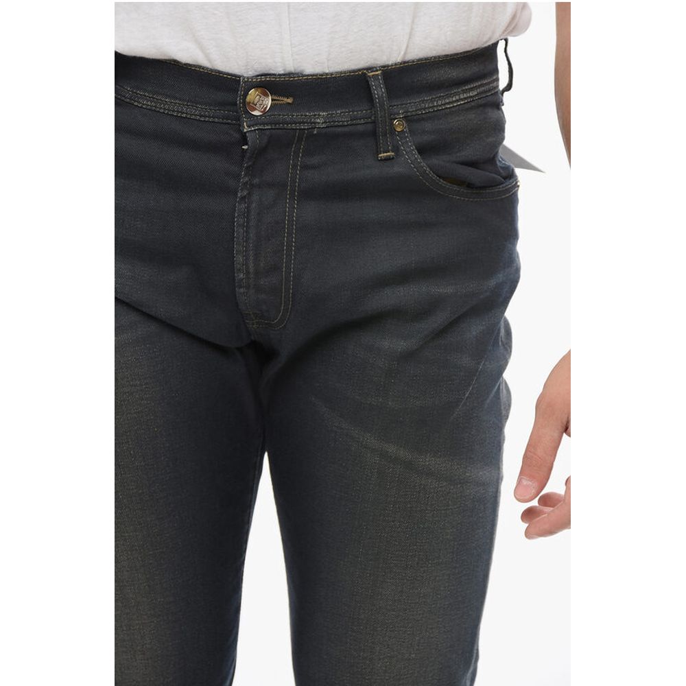 Corneliani ID Stone-washed Straight-Fit Jeans