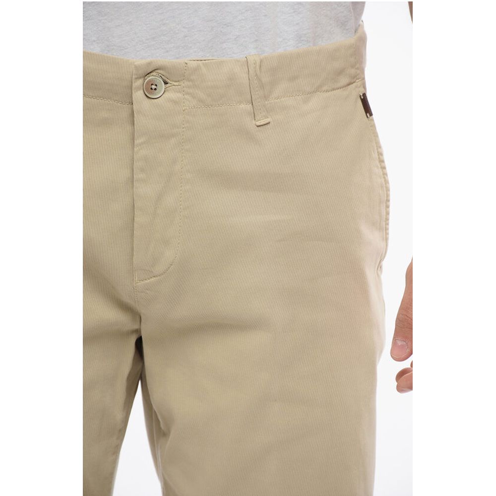 Corneliani ID Ribbed Cotton Chino Pants